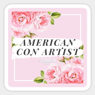 American Con Artist Sticker